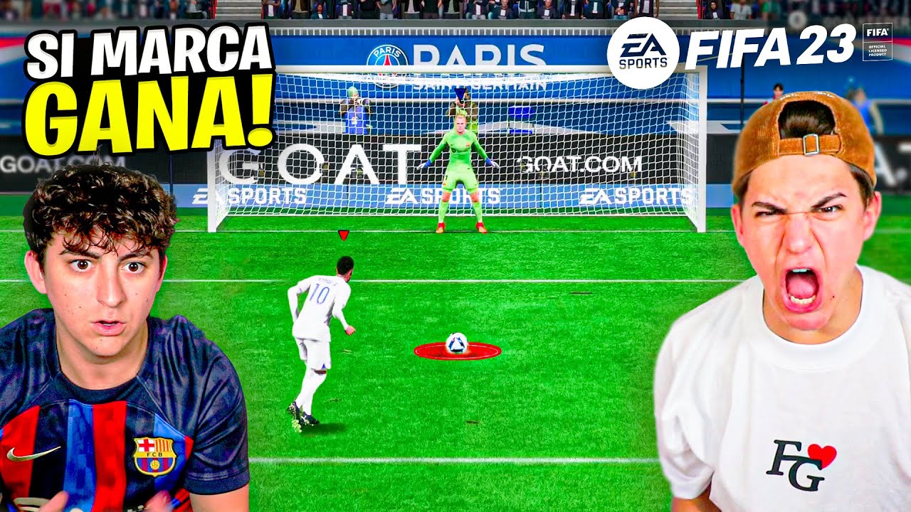 MINIBUYER vs XBUYER ¡Partidazo de FIFA 23! *si MARCA el PENALTI GANA*