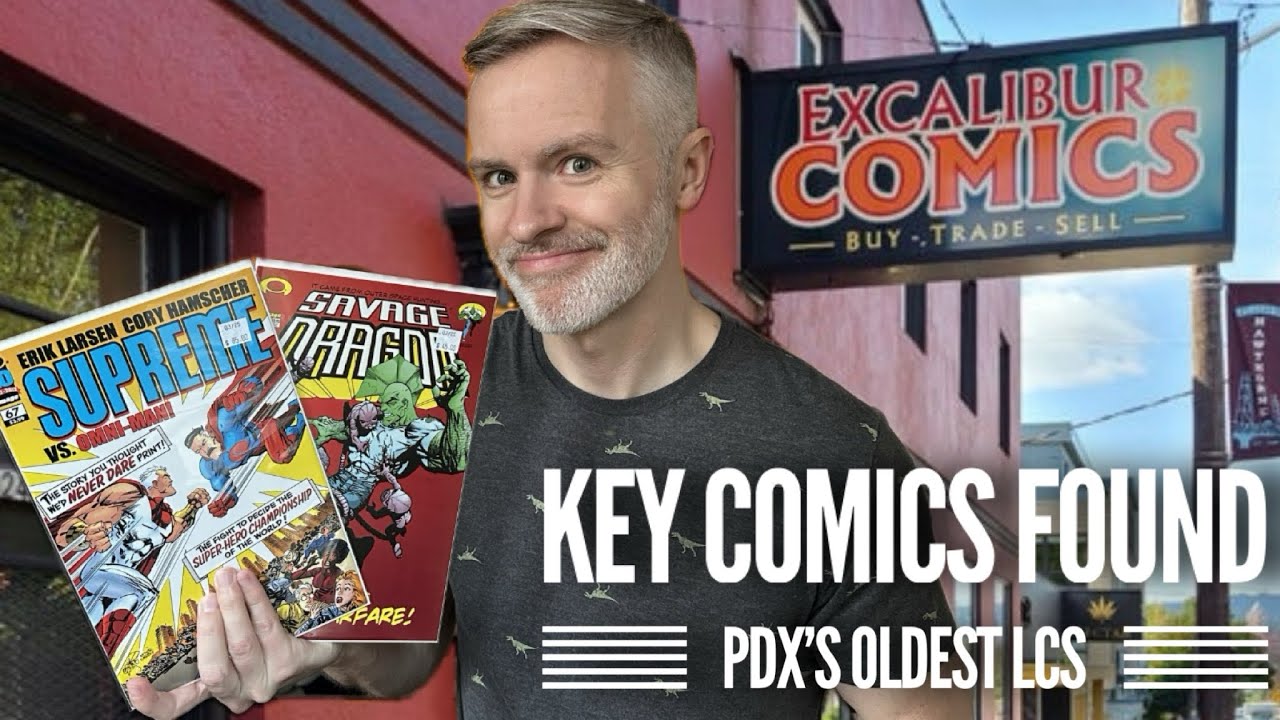 Key comics found at Portland’s oldest LCS, Excalibur Comics!