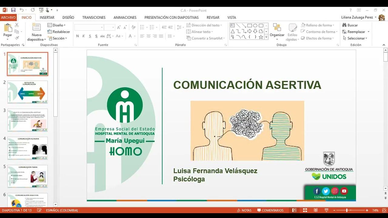 Comunicación Asertiva - HOMO
