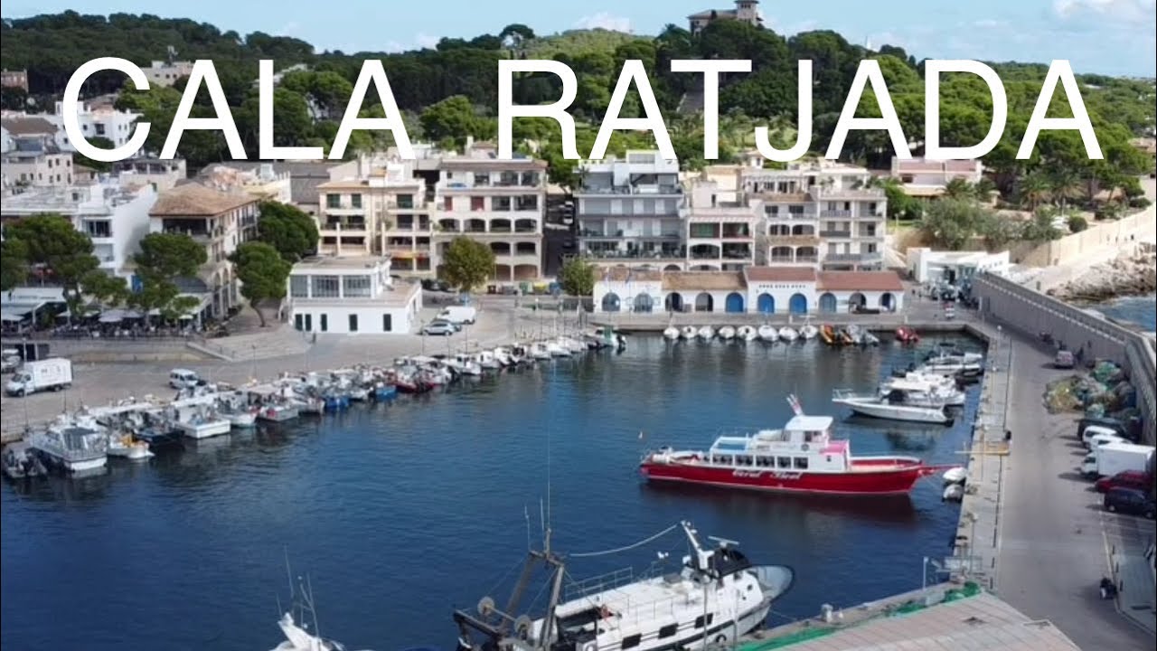 a walk around Cala Ratjada, with the drone... mallorca.