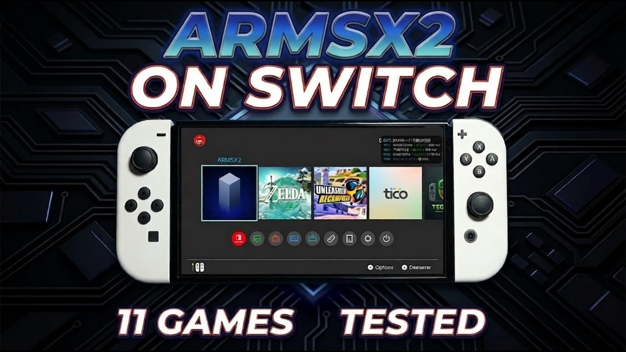 ARMSX2 на Switch &mdash; протестировано 11 игр.
