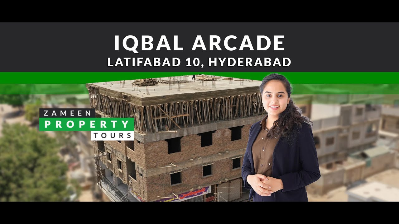 Zameen Property Tours - IQBAL ARCADE Latifabad Unit 10 Hyderabad
