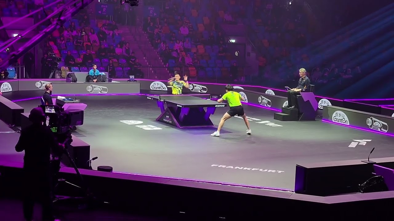 Lin Yun Ju vs Lee Sang Su. Wtt Frankfurt 2025. 