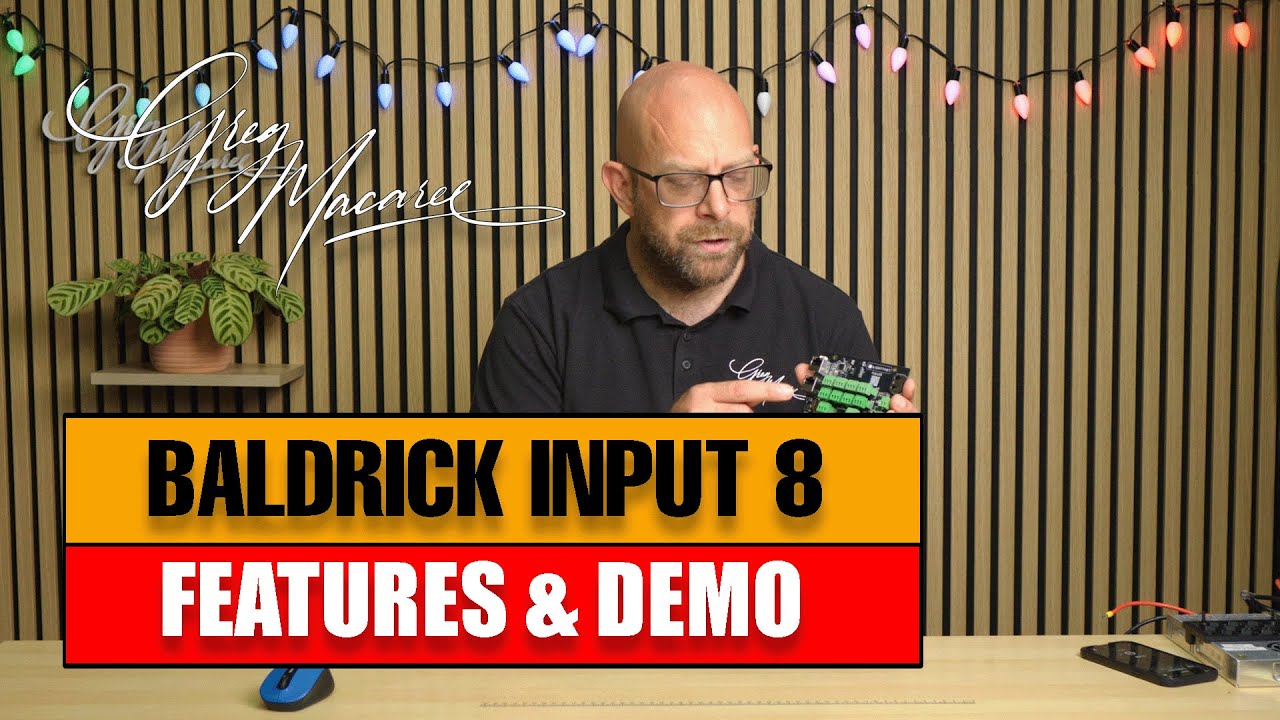 Baldrick Input 8, настройка, обзор и демонстрация. #xLights #FPP #пиксели #интерактивность #кнопки