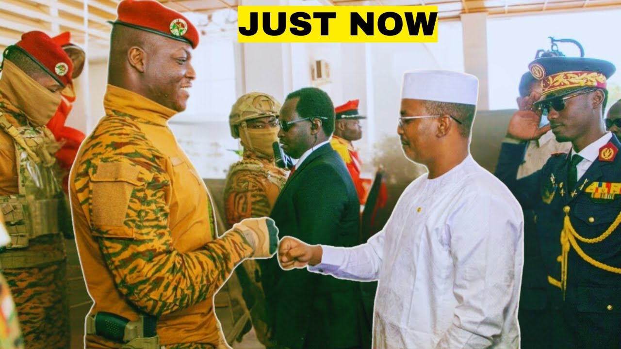 Is Chad Betraying the West Ibrahim Traoré’s Secret Pact That Could Destroy France’s Influence.