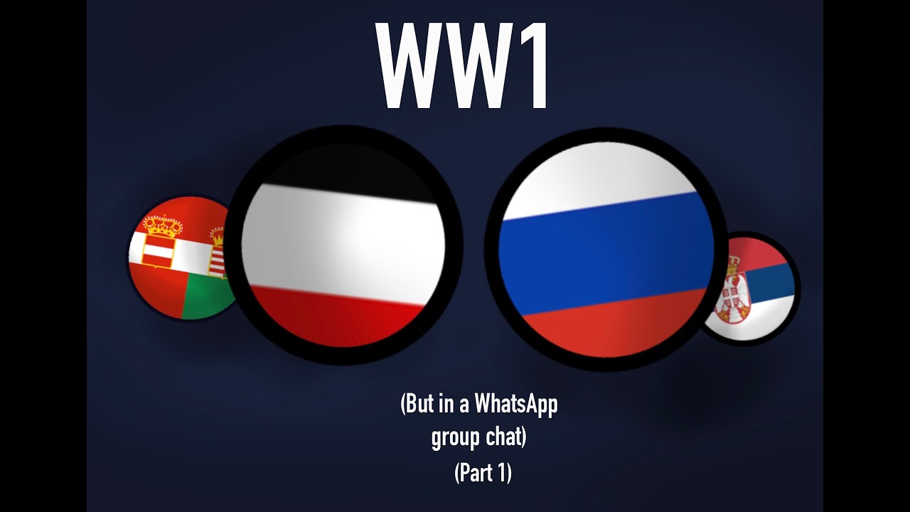 WW1 whatsapp group chat