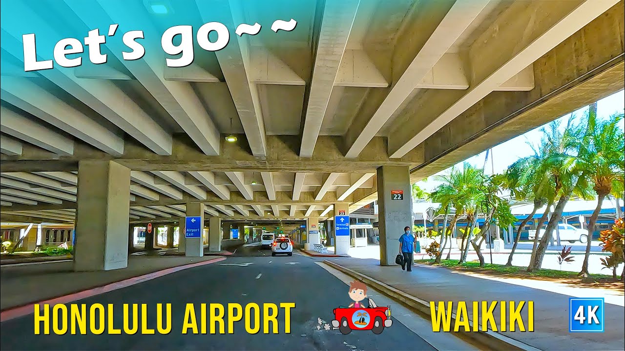 Honolulu Airport to Waikiki Driving Tour | Water Activity Harbor 👍 HOW TO GET THERE GUIDE 🌴 Hawaii