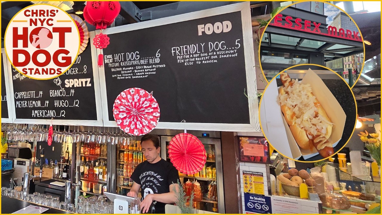 ESSEX MARKET:  GOOD DOG?  | NYC Hot Dog Stands