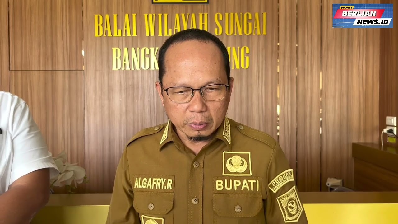 SAMBANGI BWS BABEL SALAH SATU LANGKAH PEMKAB BANGKA TENGAH PERCEPAT PENANGANAN BANJIR DI DAERAHNYA