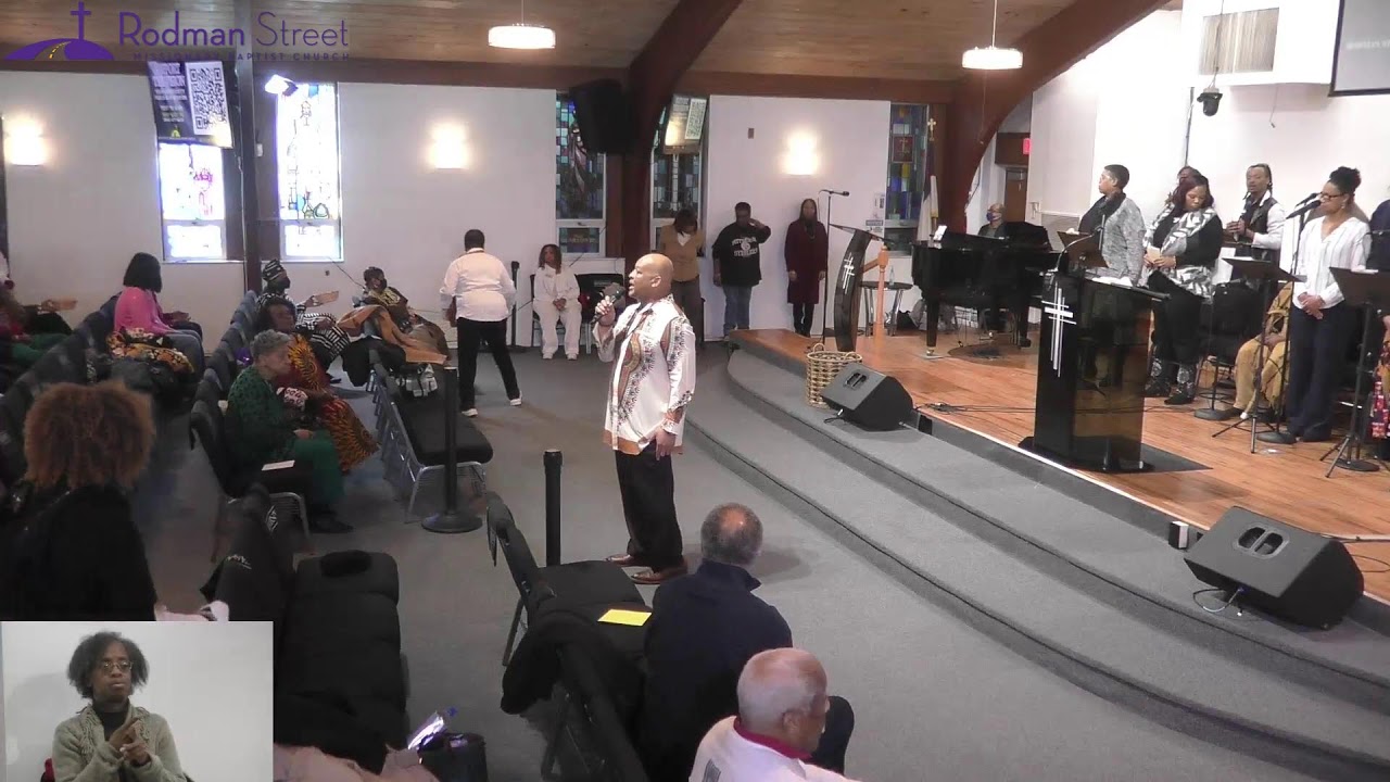 VIRTUAL WORSHIP WITH RODMAN STREET CHURCH AND DR. DARRYL T. CANADY
