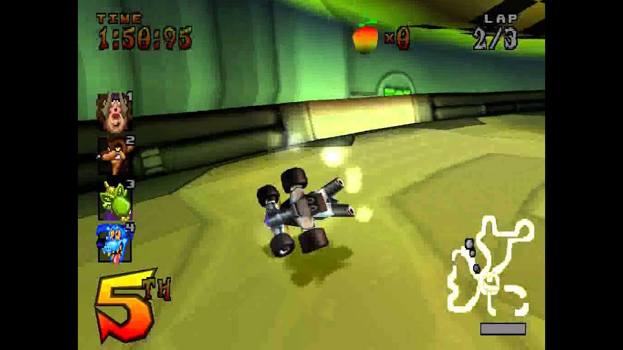 Crash Team Racing - Penta vs The Bosses in Oxide