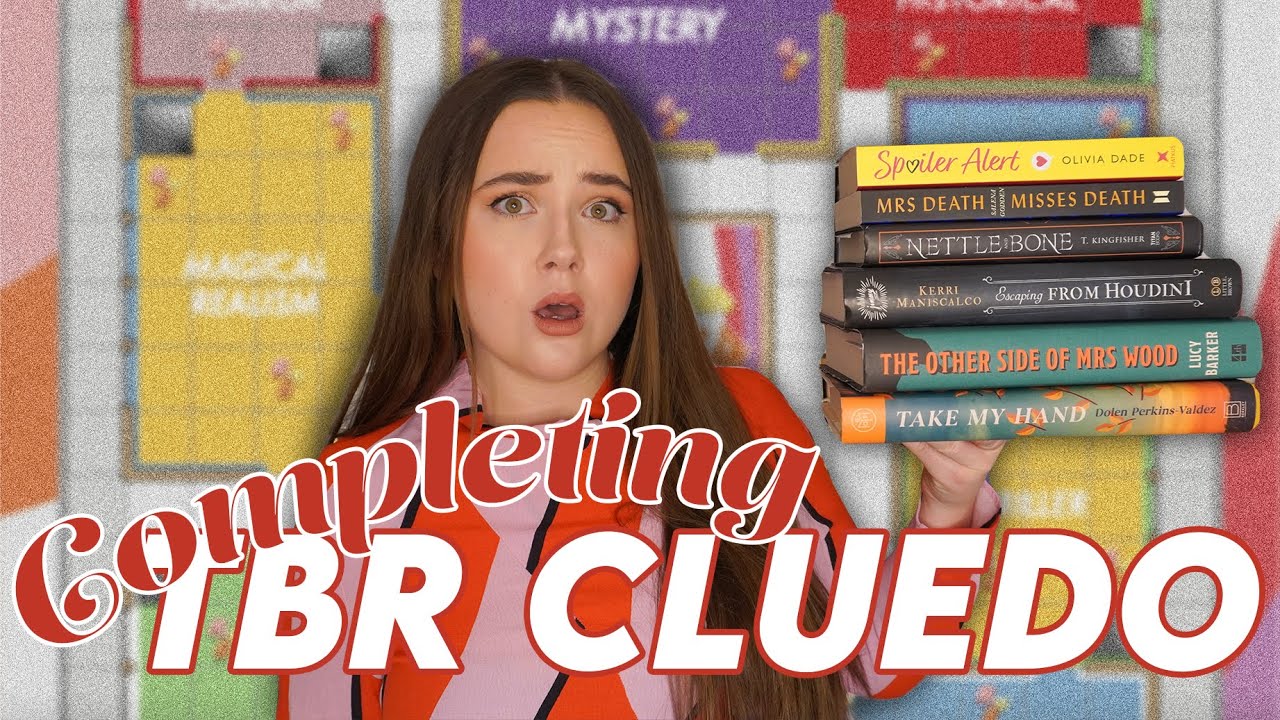 how many tbr cluedo books can i finish in 72 HOURS?!