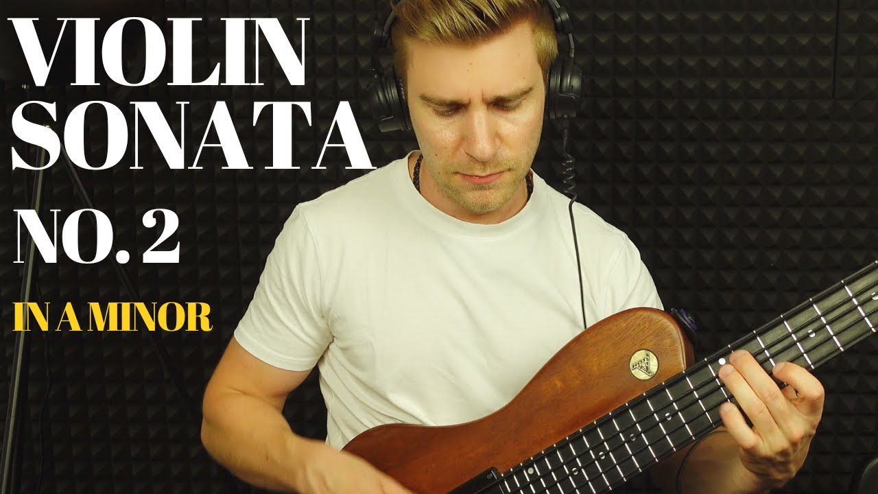 Bach on Bass - Violin Sonata No.2 in A minor, IV. Allegro [Solo Bass]