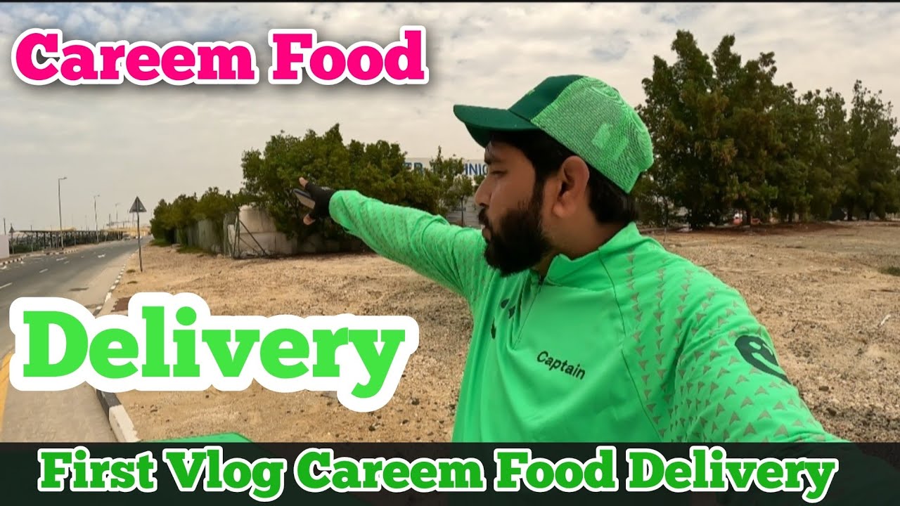 My First Day Careem Food Delivery Work First Vlog in Careem