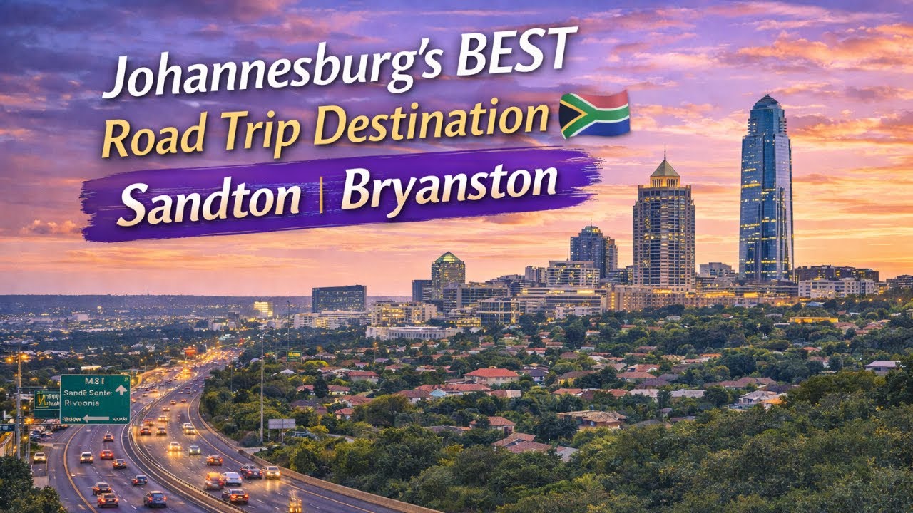 Johannesburg's BEST Road Trip Destination Sandton Bryanston #johannesburg #travel #vlog #southafrica