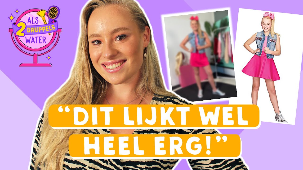 JOJO SIWA MAKE-OVER VOOR MYLÈNE (DOOR ROSANNE) | ALS 2 DRUPPELS WATER #3 | TinaTV