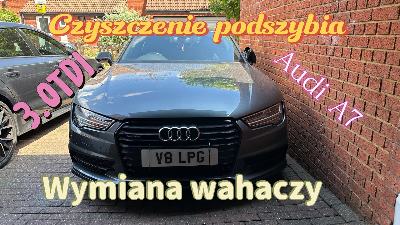 Audi A7 wymiana wahaczy i czyszczenie podszybia, co może pójść nie tak? 🤬 Jan V8