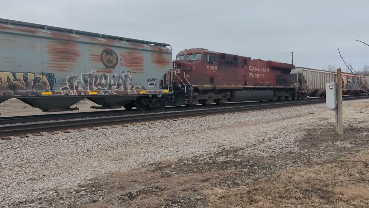 CPKC train 247 Sturtevant, WI