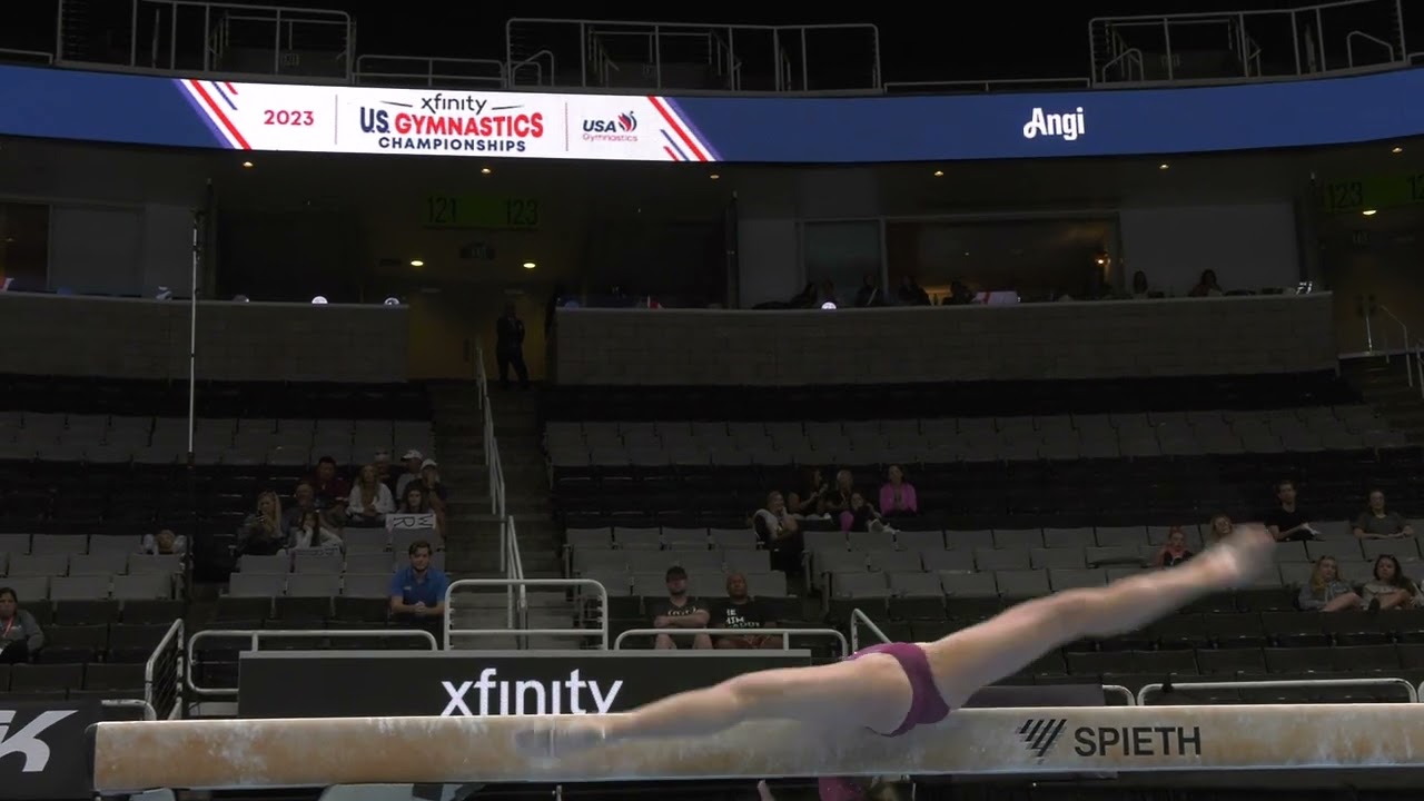 Addy Fulcher -  Balance Beam  - 2023 Xfinity U.S.  Championships  - Junior Women Day 1