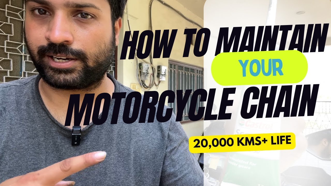 STOP Wrecking your Motorcycle Chain! Instead Follow these tips and make it last 20k+ KMs