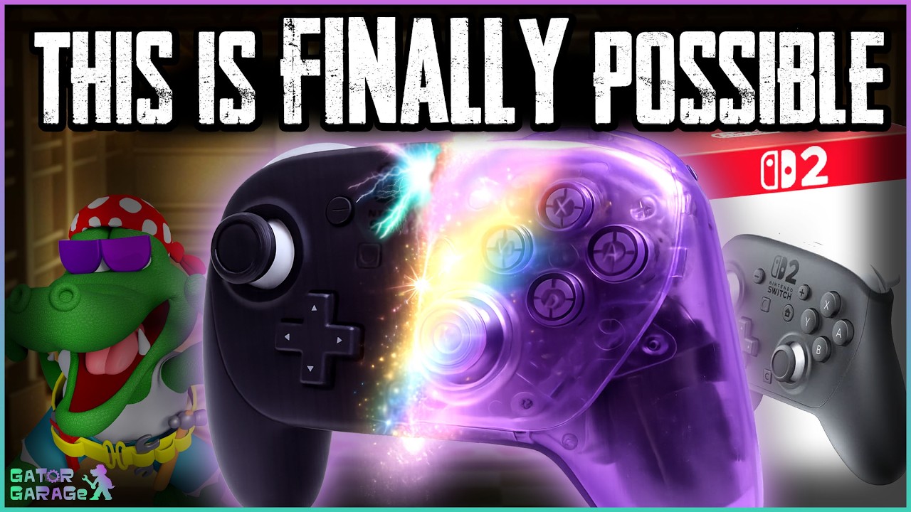 We Can FINALLY Change The COLOR of the Pro Controller 2! (The Custom Pro Controller 2 Experience)