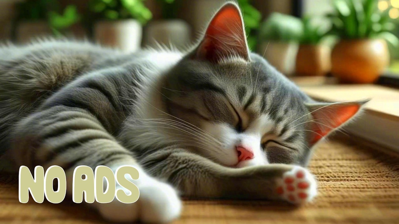 🐈 Calming Music for Cats Living the life 🐾 Stress Relief Music for Deep Sleep