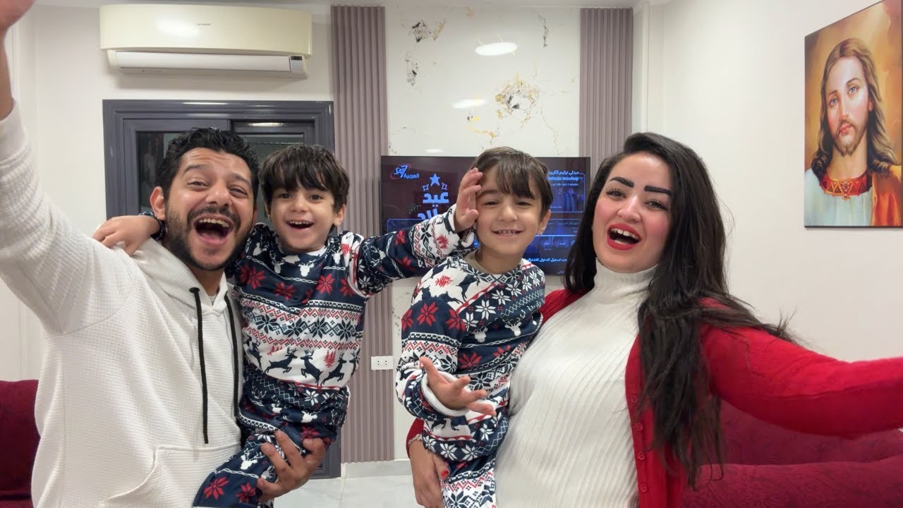حفلة تزيين شجرة الكريسماس والشقة كلها لسنة 2026 | Merry Christmas