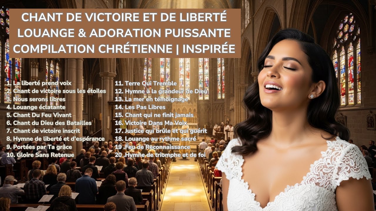 Chant de Victoire et de Liberté – Louange & Adoration Puissante | Compilation Chrétienne | Inspirée