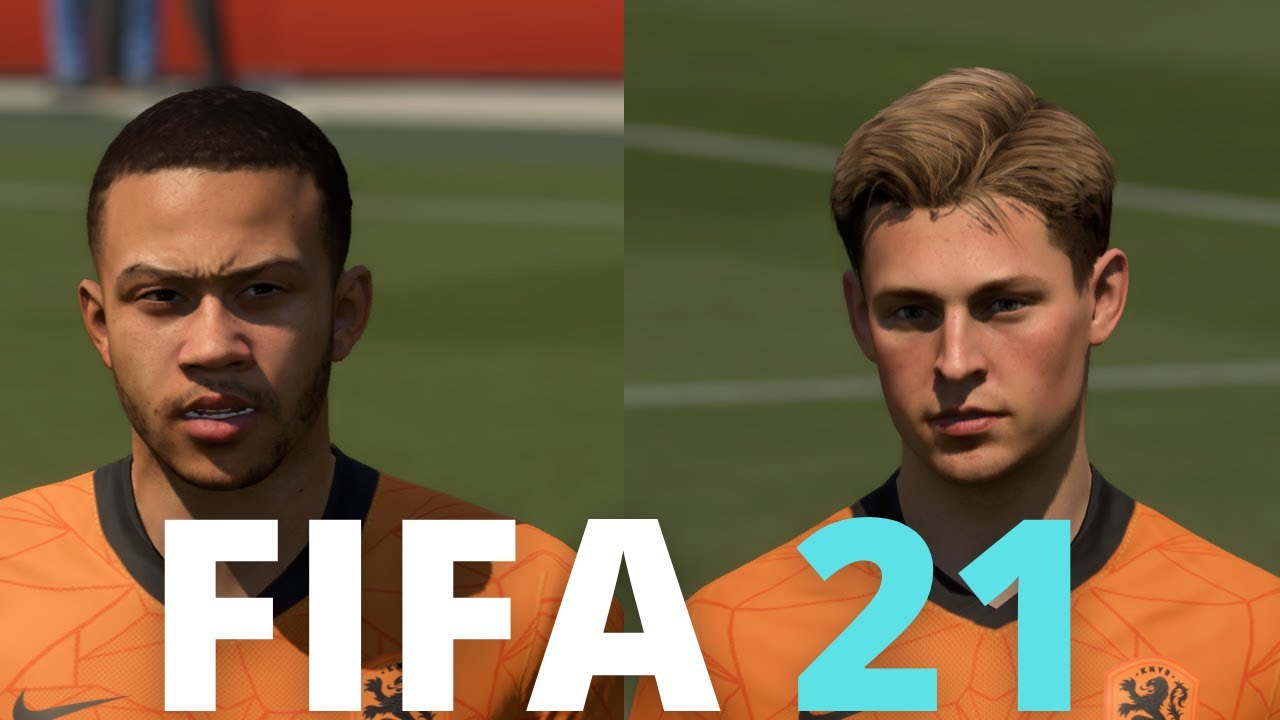 FIFA 21 Netherlands Faces