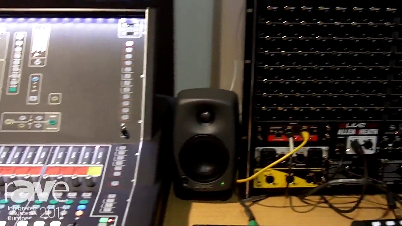 ISE 2017: Allen & Heath Display dLive System S Class Mixing Remotes with AES 67 Compliance