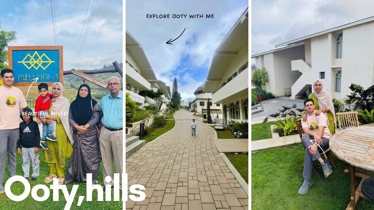 Onam Staycation in Ooty | Ooty Travel Vlog | Mango hill shola | Family Trip 