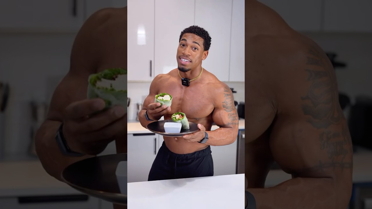 Low Carb High Protein Chicken Caesar Wrap