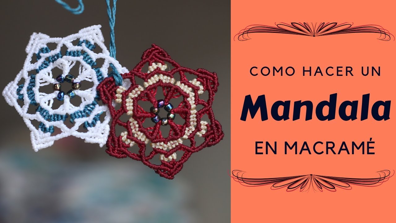 MANDALA EN MACRAMÉ | Macrame Tutorial
