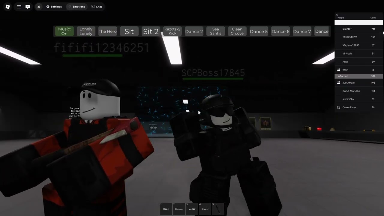needs some doors chase music for MTF boss
