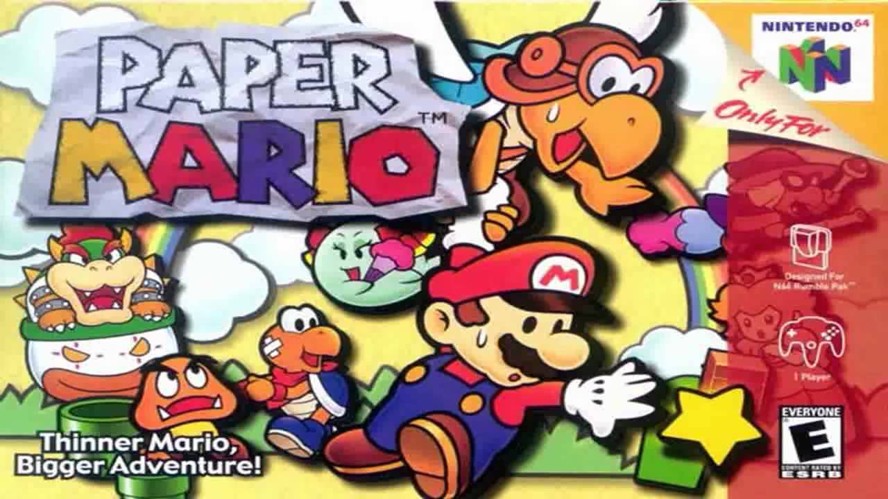 Paper Mario 64 - Ascending Shiver Mountain