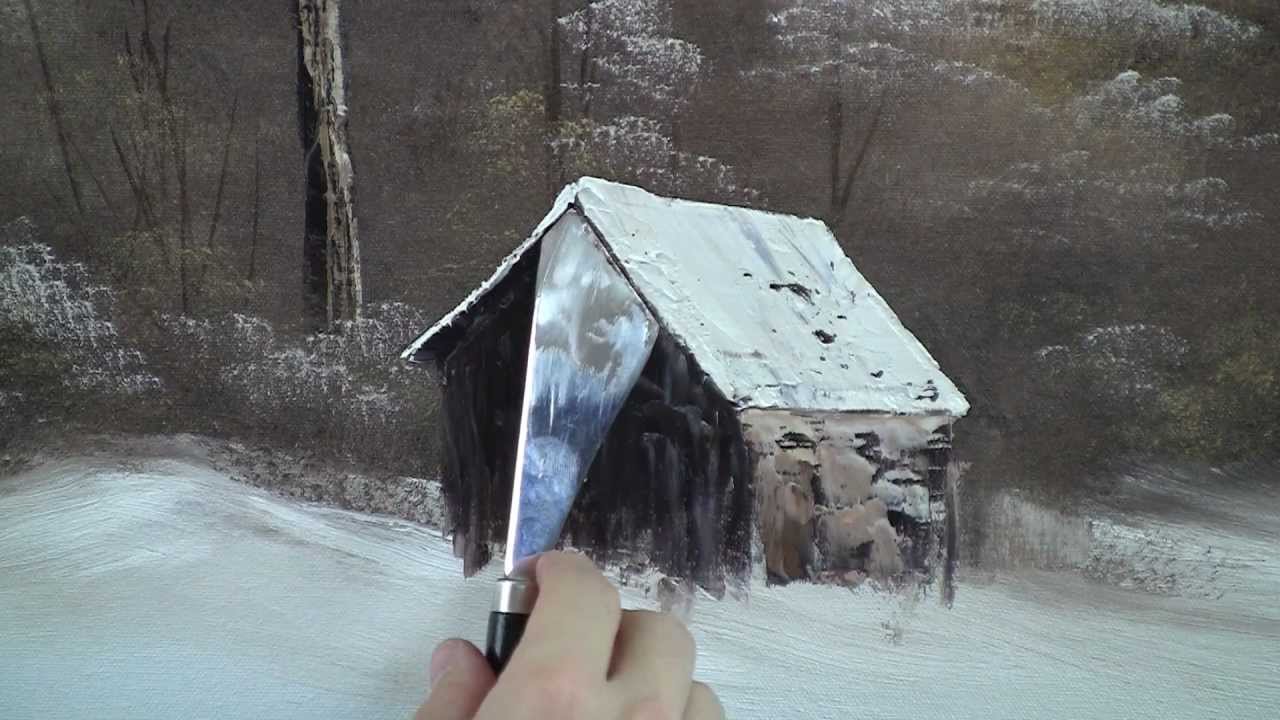 Paint with Kevin Hill - Warm Winter wet on wet HD