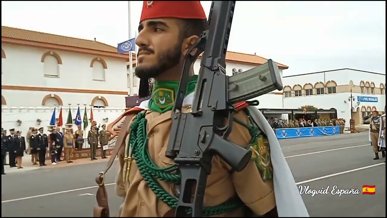 El Elegante Desfile de Regulares como Jamás lo Habéis Visto.