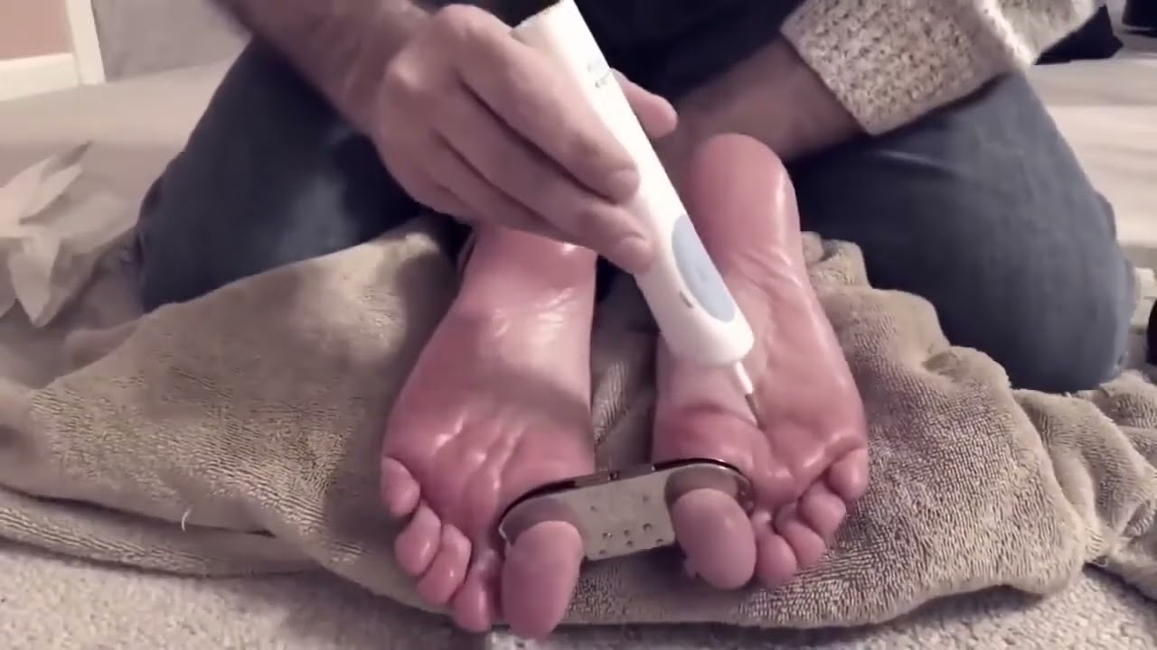 Cute girlfriends soles tickled hard