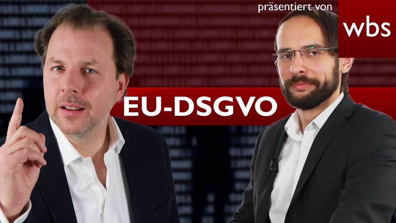 EU-Datenschutz-Grundverordnung (DSGVO): Was erwartet dich? | Rechtsanwalt Christian Solmecke