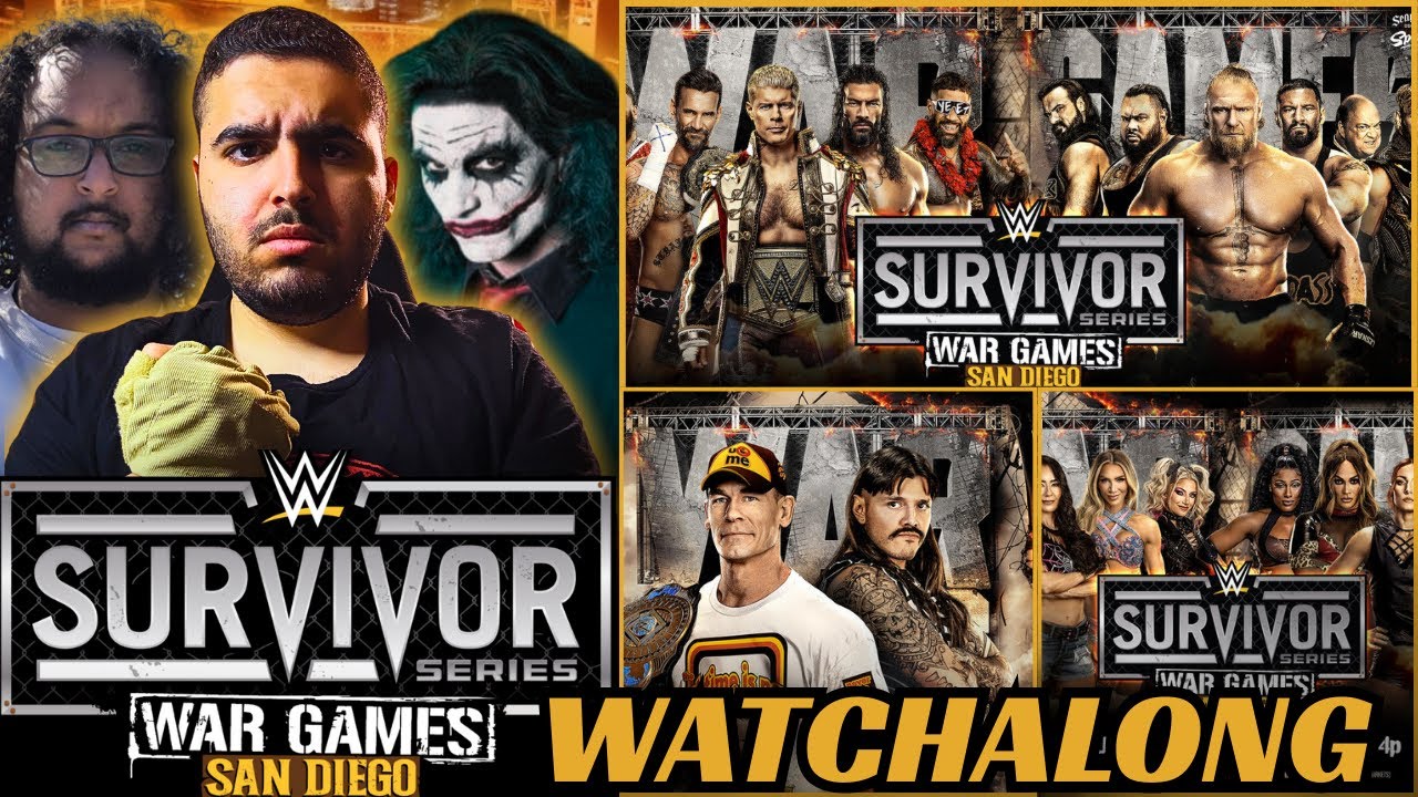 WWE SURVIVOR SERIES WAR GAMES 2025 PLE WATCHALONG! 🇺🇸👀W/@NoThisIsJester@AFKINGACADEMY93@Moomobrothers