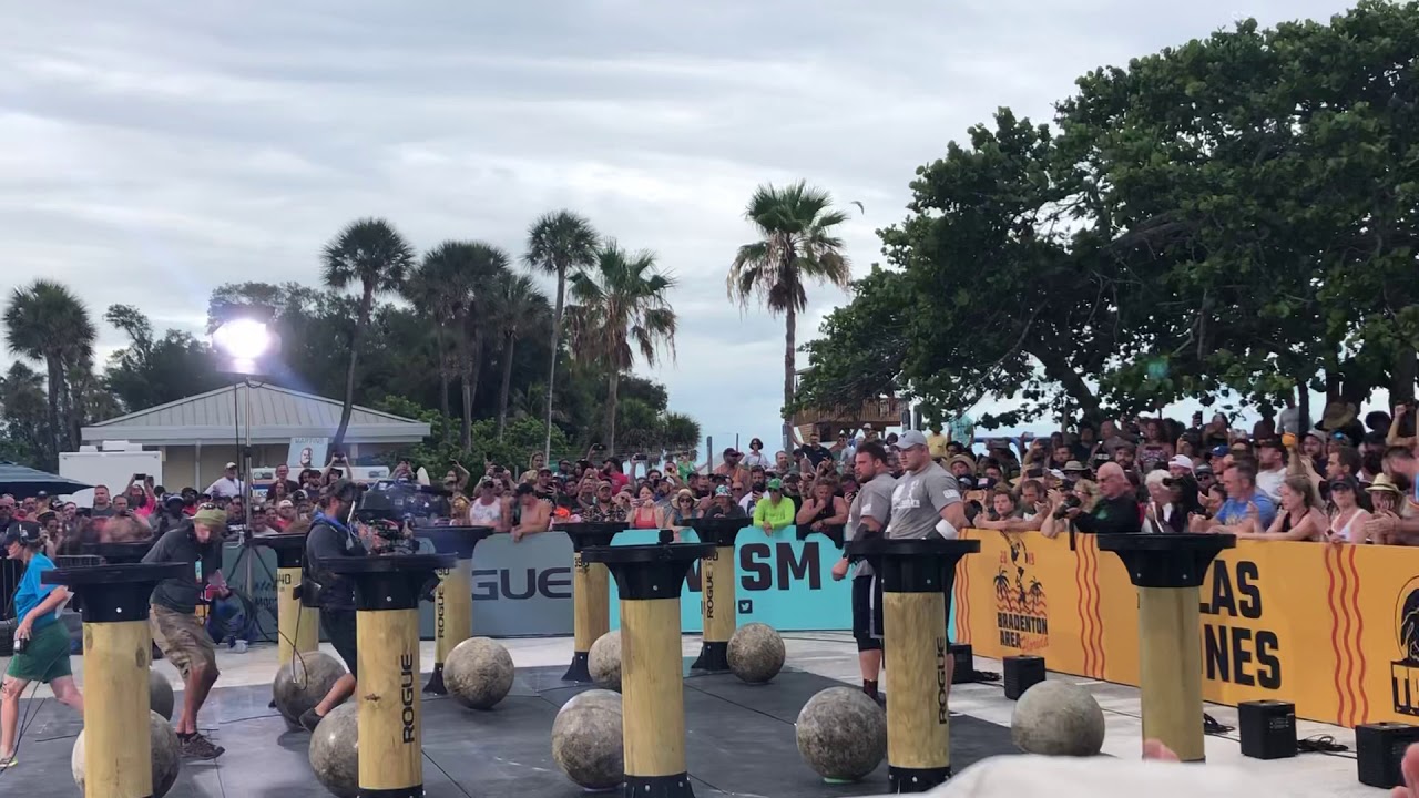 2019 World’s Strongest Man finals - atlas stones