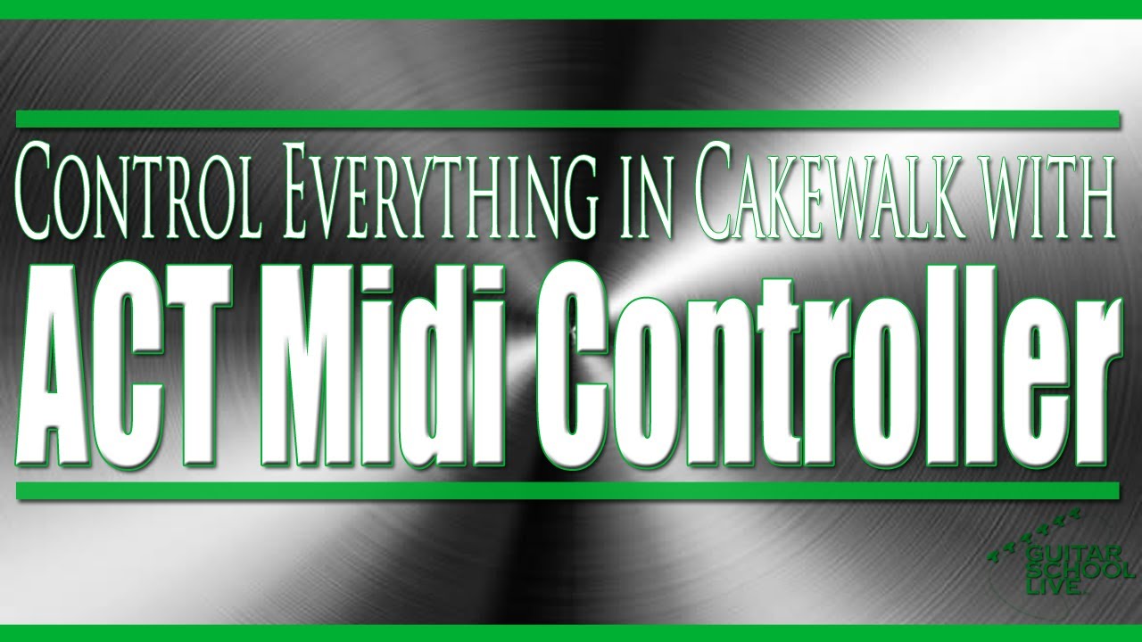 Управляйте Cakewalk с помощью FCB 1010 и MIDI-контроллера Cakewalk ACT (пошаговое руководство)