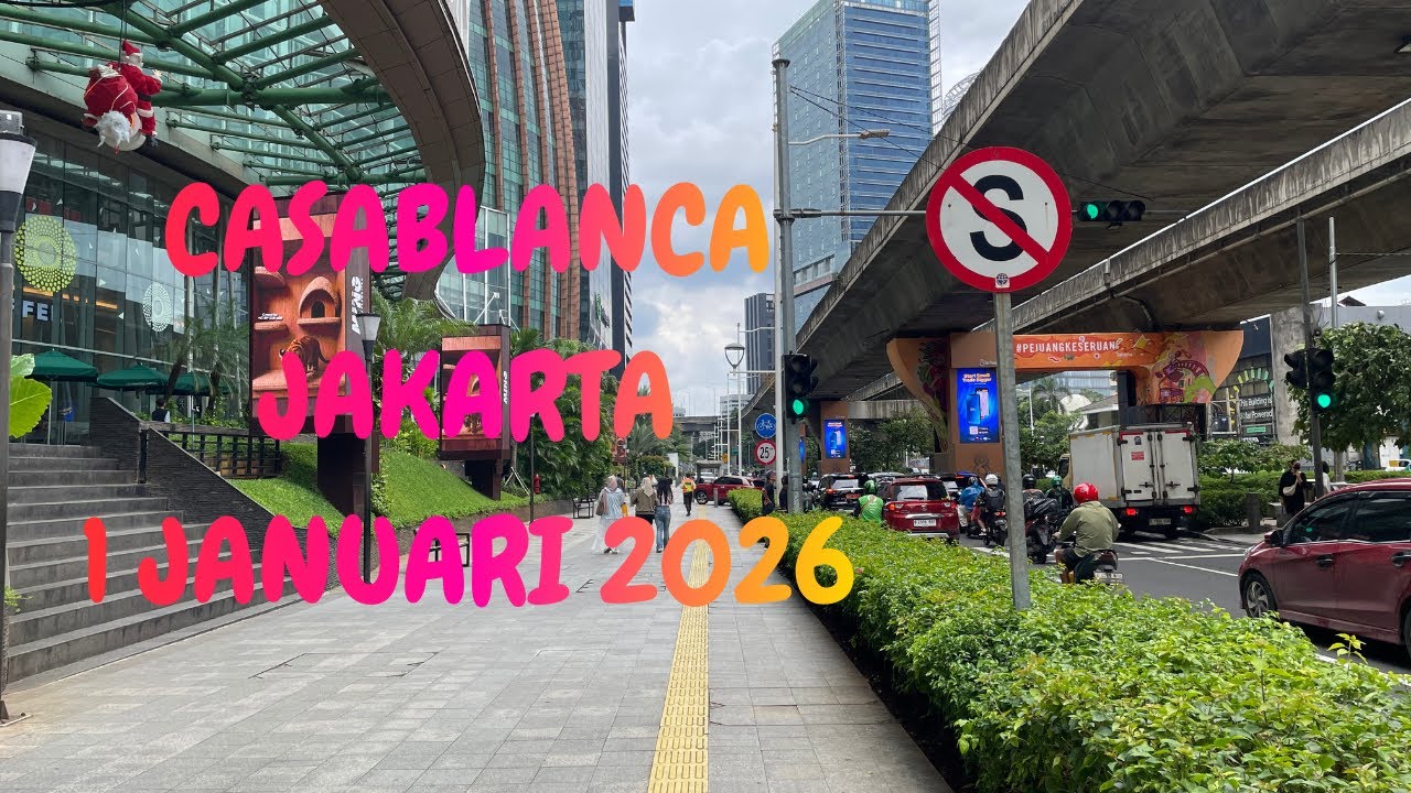 Jalan Dr Satrio (Casablanca) Kuningan Jakarta Selatan 1 Januari 2026