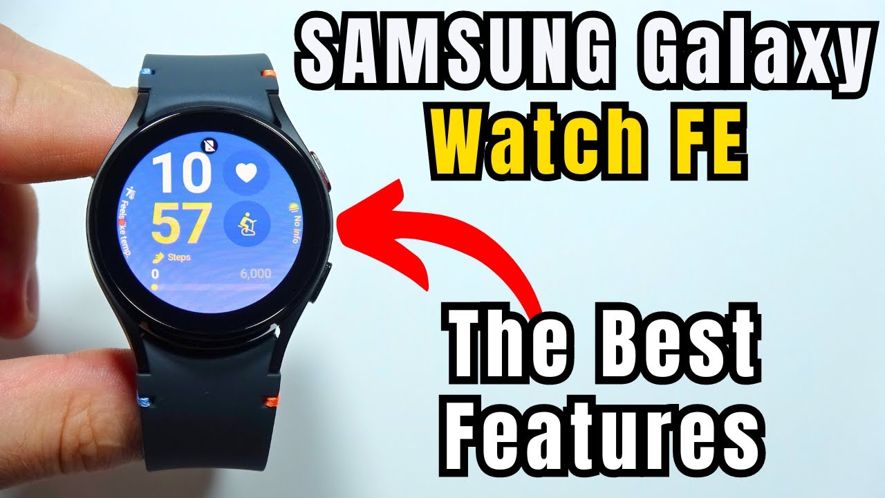 Лучшие функции SAMSUNG Galaxy Watch FE