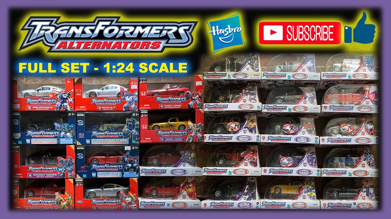Transformers Alternators Complete Set