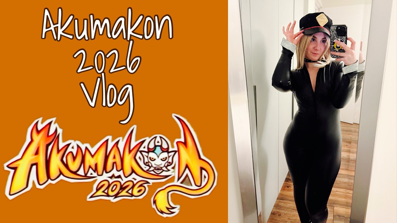 traveled across country at 3am... || Akumakon '26 Vlog