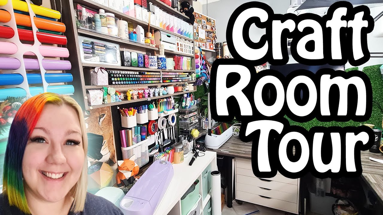 Craft Room Tour | Cricut Tutorial Channel