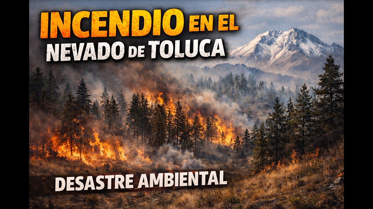 Incendios en el Volcán Nevado de Toluca