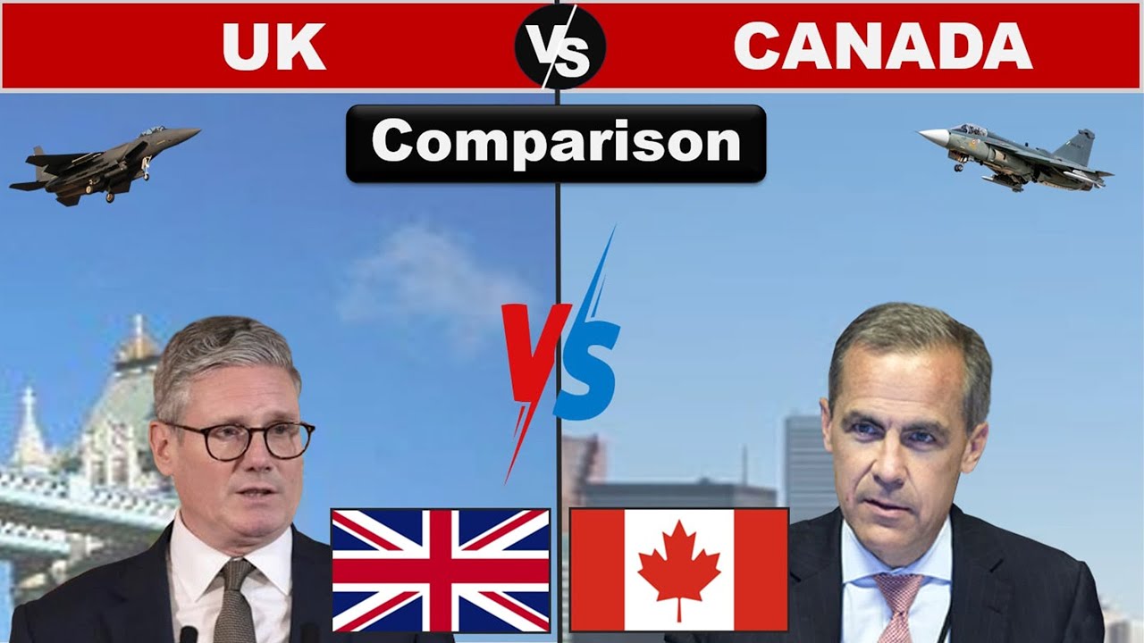 UK vs Canada Military Power 2025 | Canada vs UK Military Power 2025
