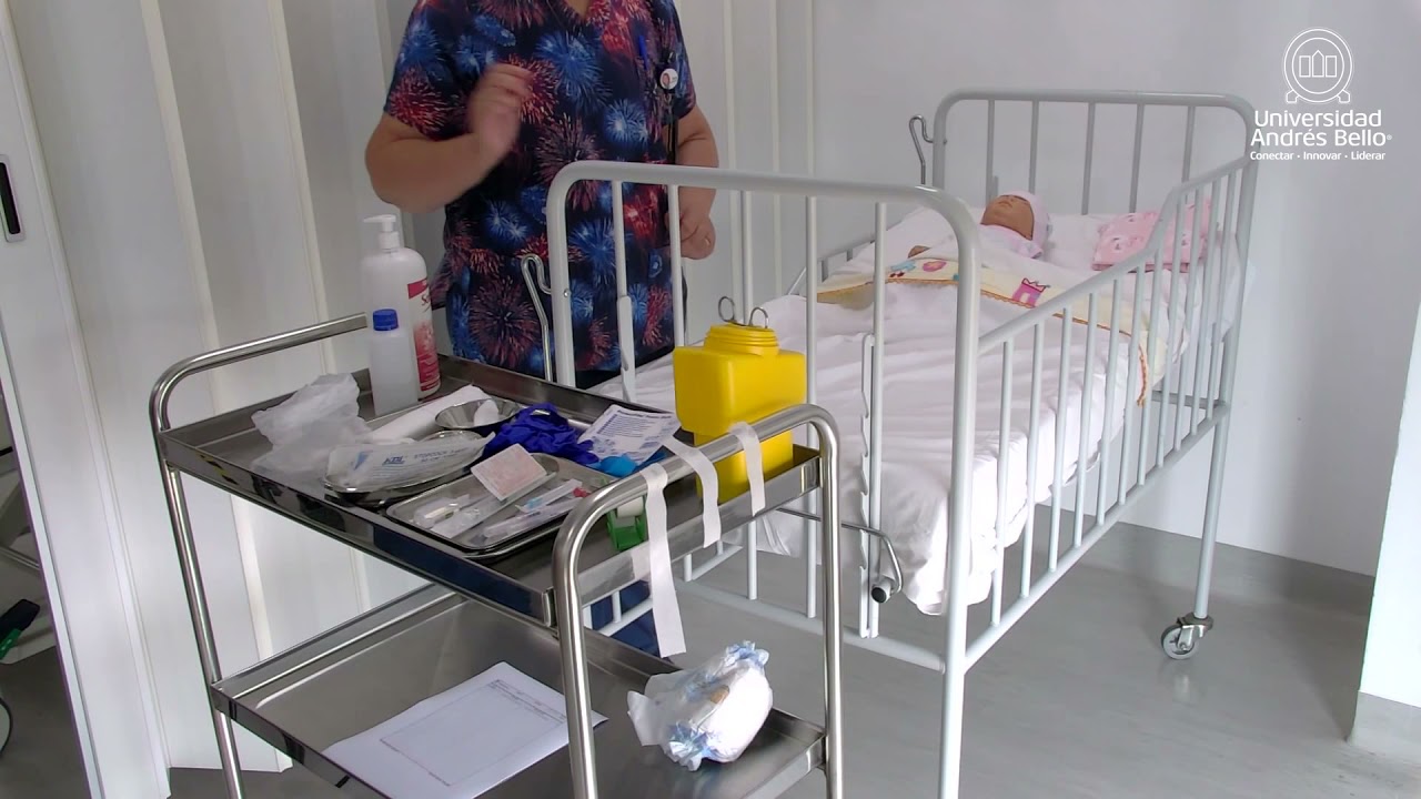 Instalación de vía venosa en pediatría